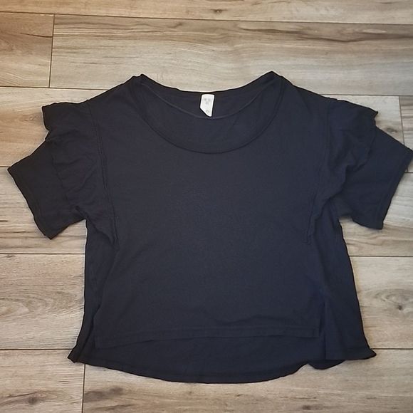 FREE PEOPLE We The Free Womens Blouse Abracadabra Black Size XS OB678375 - Picture 2 of 7